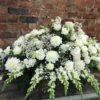 White Casket Spray double end - Image 2