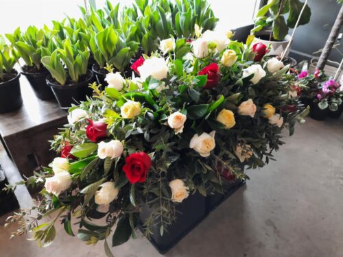 Rose Casket Spray