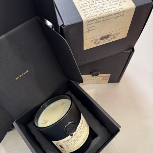 Stems Candles for Mothers Day Blanc and Nero