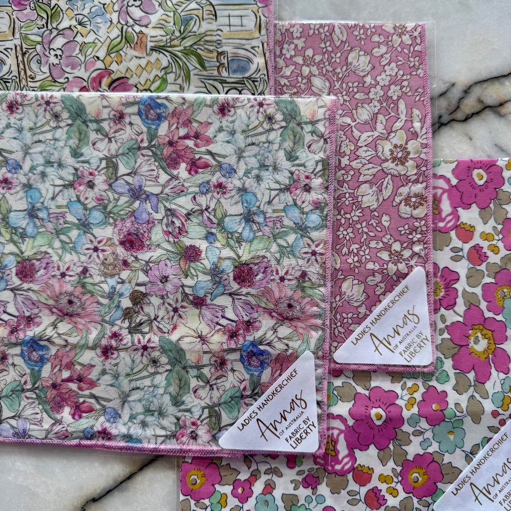 Ladies Handkerchief Liberty prints - Stems Ballarat